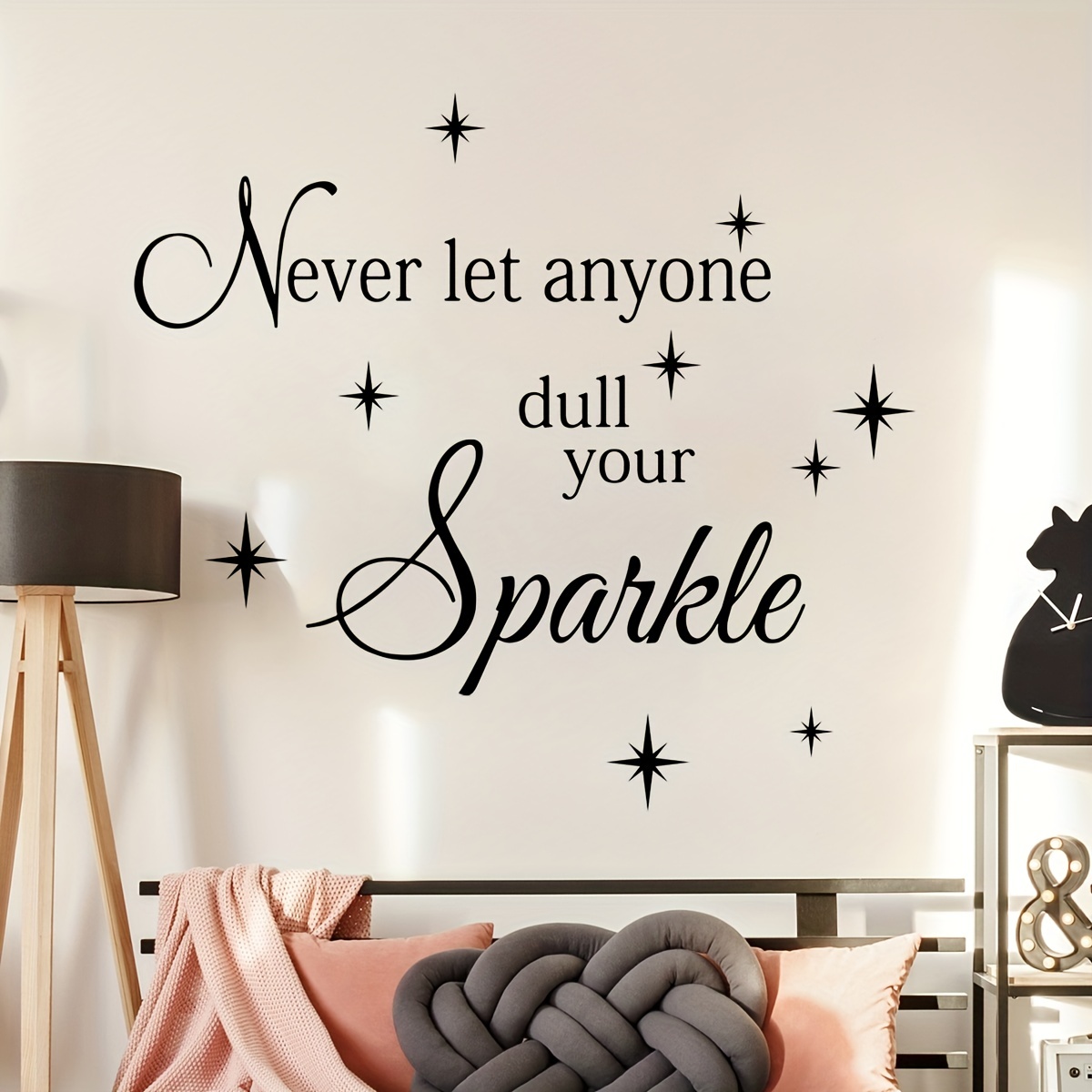 Wall Vinyl Decals Quotes Inspirational Sticker Living Room - Temu