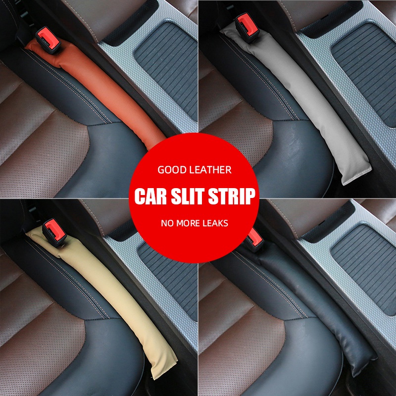 Leather Slot Plug Stopper Padding Protective Case Drop Stop Car Seat Gap  Filler Organizer - China Car Seat Gap Filler, Seat Gap Filler