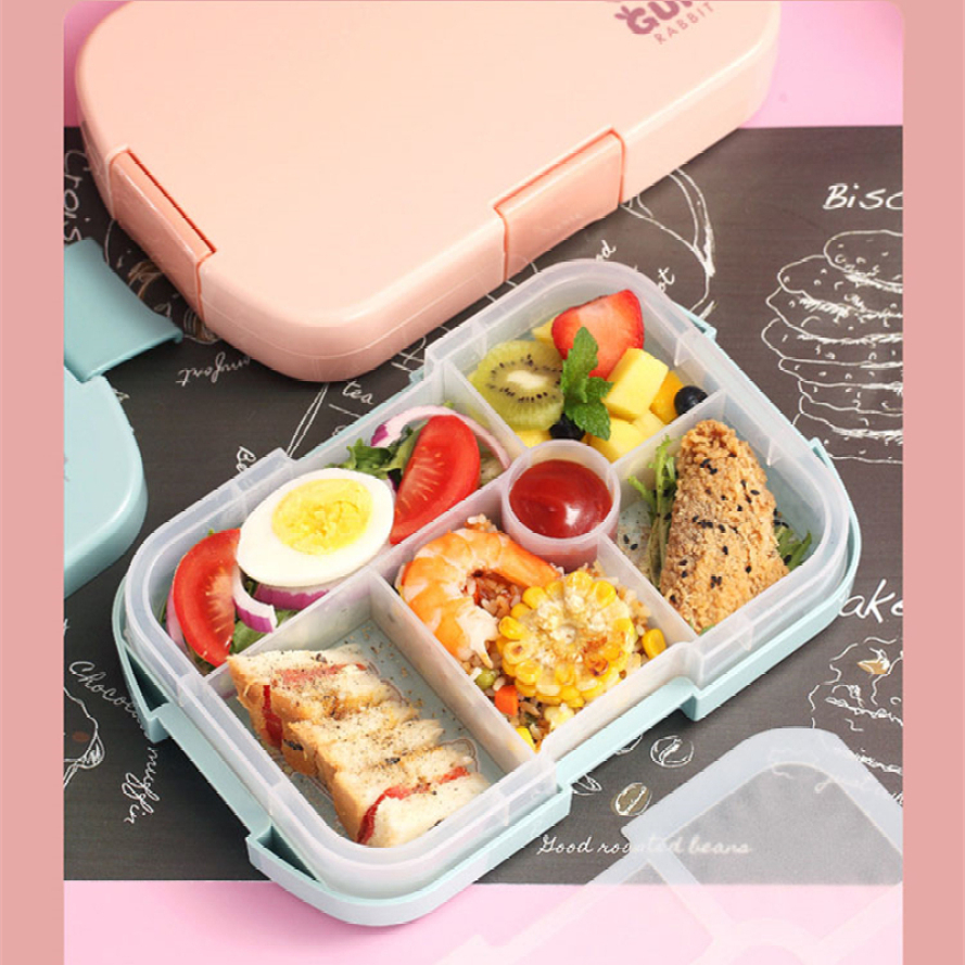 Bpa free Bento Snack Boxes With Lids Perfect For Fruit - Temu