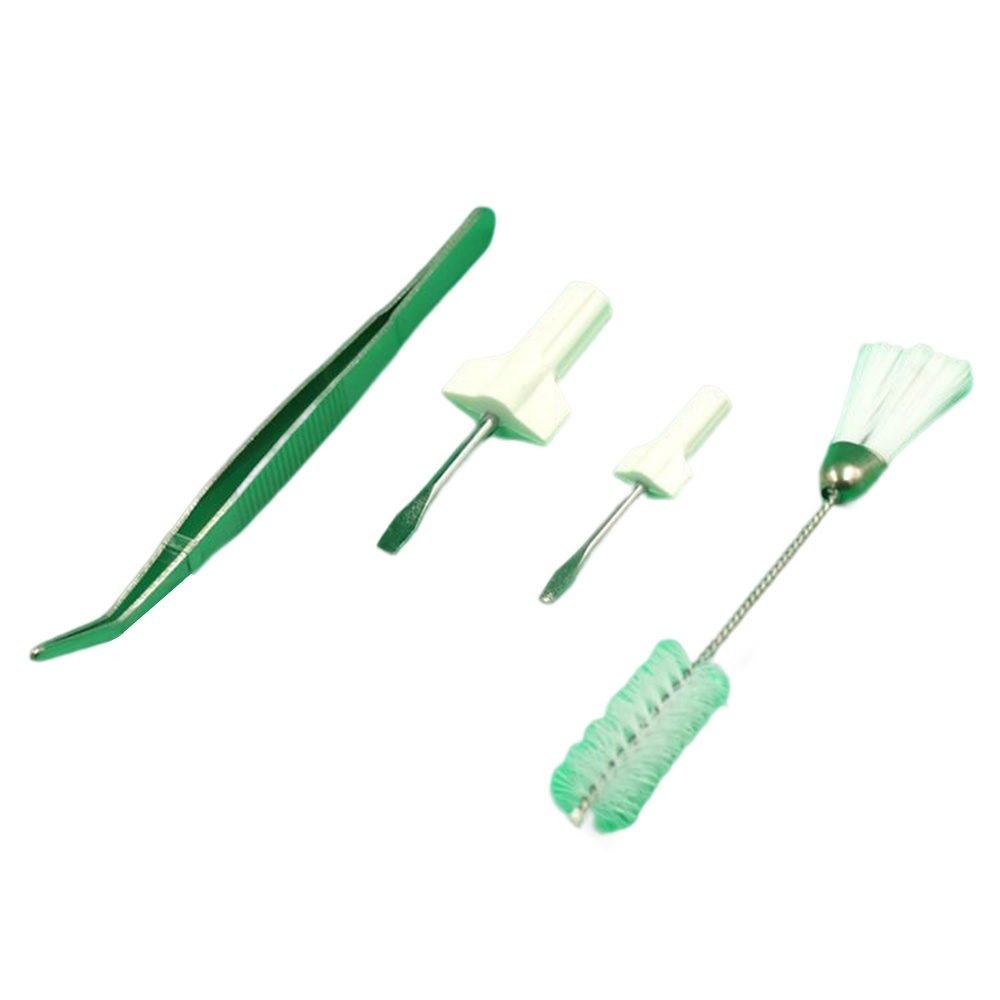 Sewing Machine Cleaning Kit Tweezer Hair Brush Screwdriver - Temu