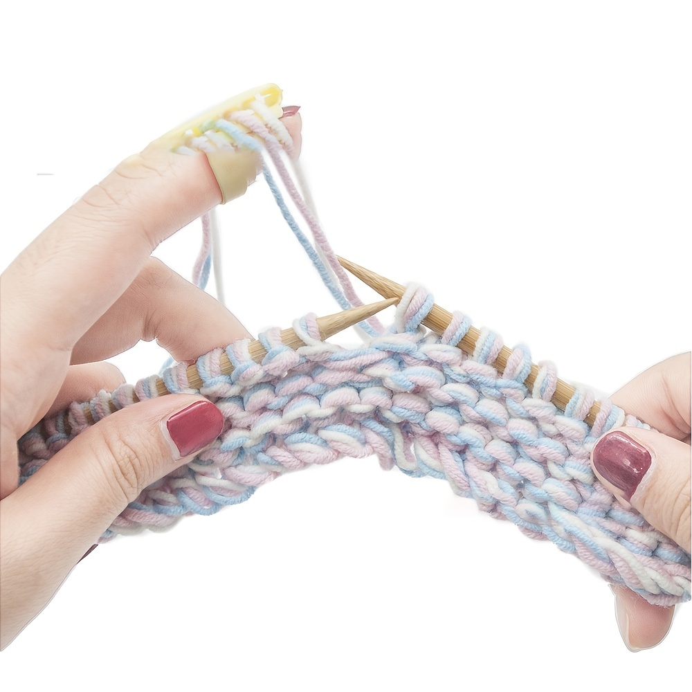 Yarn Guide Finger Ring The Perfect Crafting Tool For - Temu