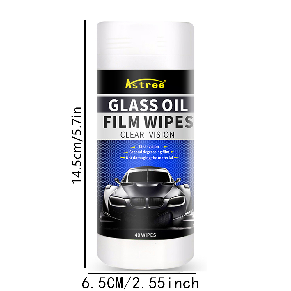 Car Glass Oil Film Removal Wipes Oil Film Remover For Car - Temu