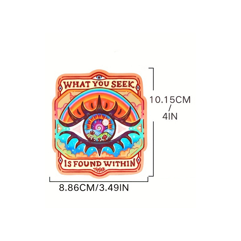 What You Seek Is In Sticker Psychedelic Spiritual - Temu