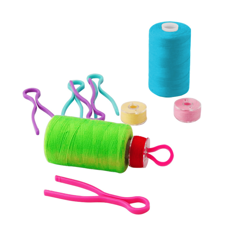 Sewing Bobbin Clips Plastic Bobbins Thread Spool - Temu
