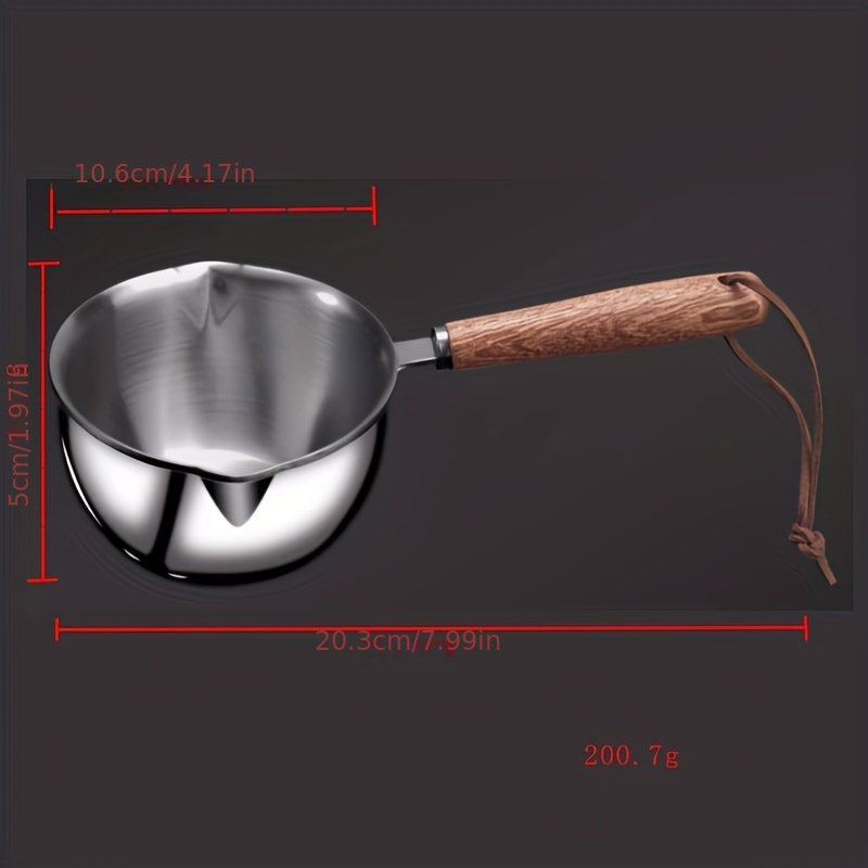 Stainless Steel Mini Frying Pan  Stainless Steel Oil-burning Pot