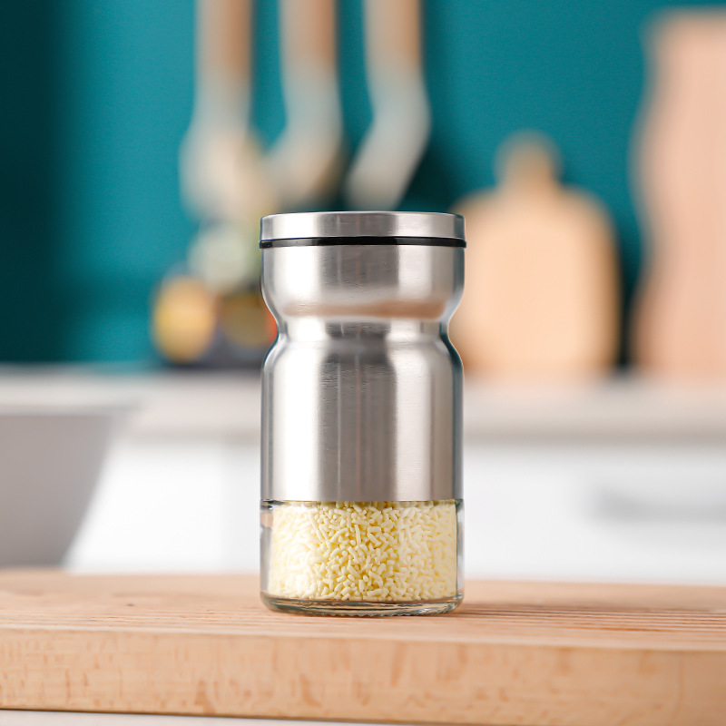 Salt and Pepper Shakers - Spice Dispenser with Adjustable Pour