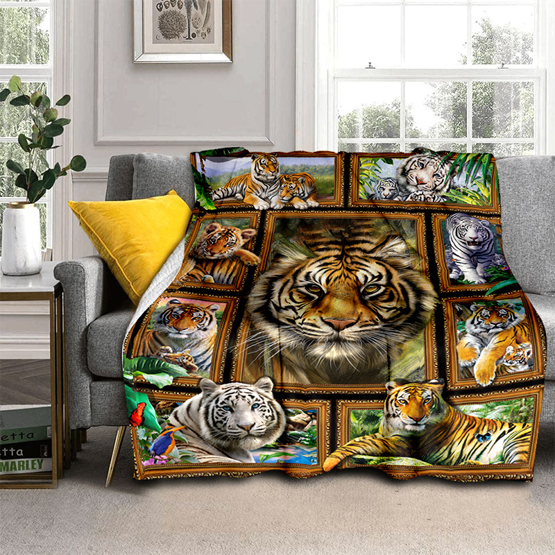 Digital Printed Blanket Flannel Soft Blanket Gift Blanket - Temu