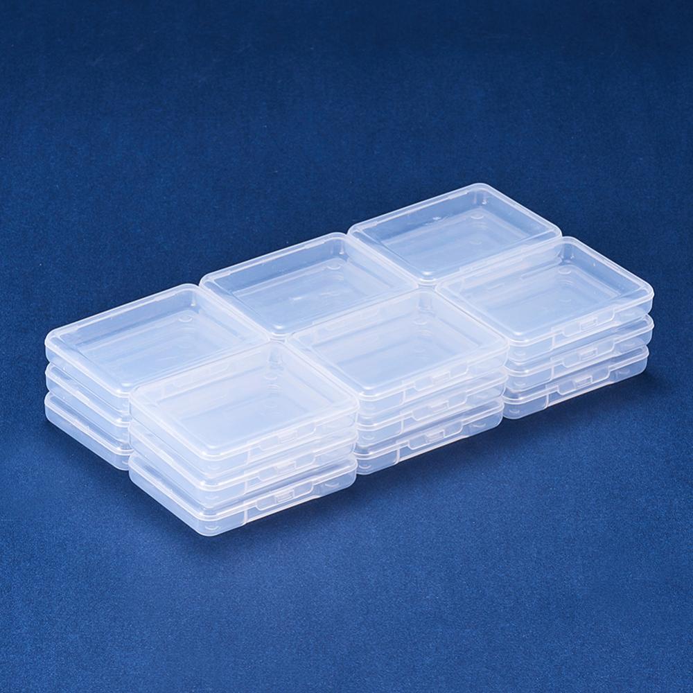 Rectangular Clear Storage Box Plastic Transparent Storage - Temu Canada