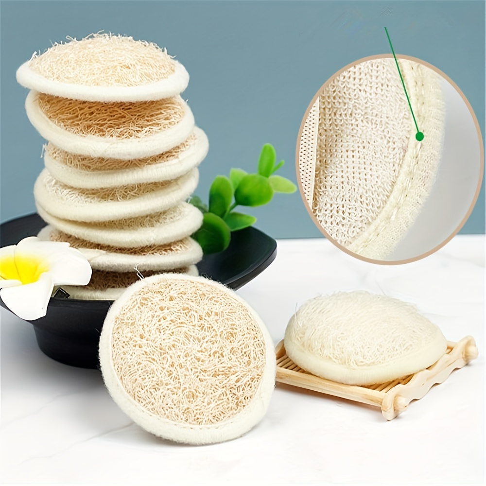 Natural Exfoliating Loofah Sponge Body Exfoliator Sponge - Temu