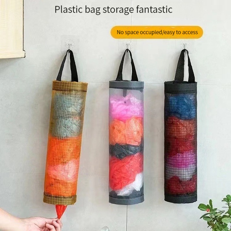 Plastiktütenhalter hängende Aufbewahrung Einkaufstasche Müllbeutel Halter  Organizer