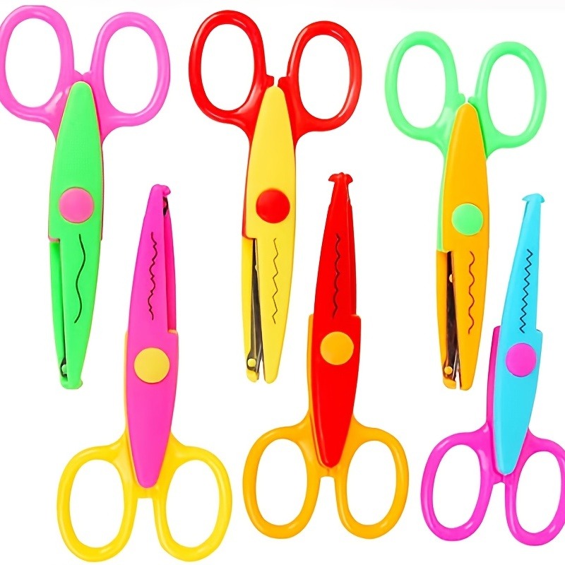 Student Safety Handmade Scissors Lace Paper Cutting Scissors - Temu