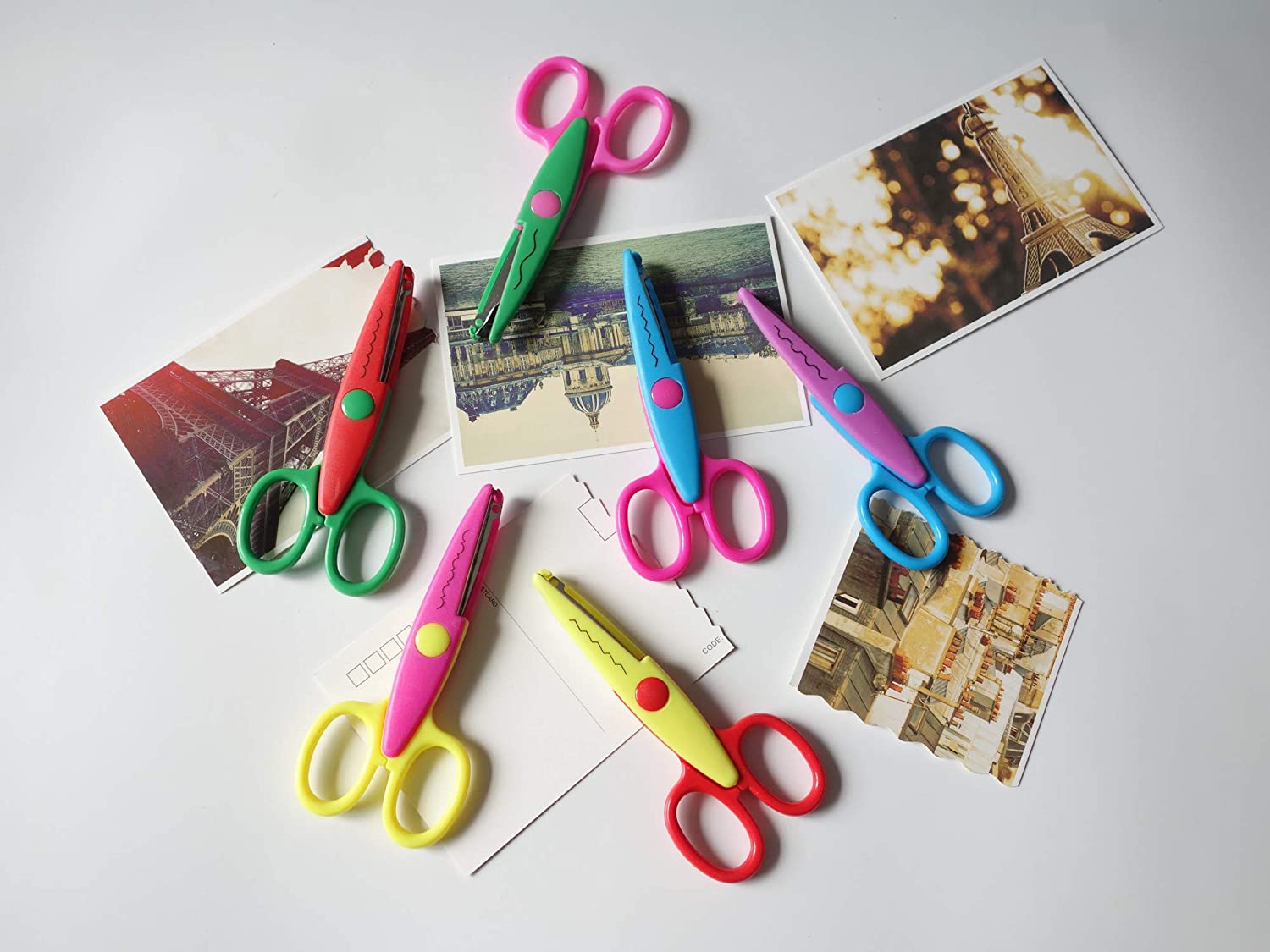 1PC Random Safety Scissors, Craft Scissors, Preschool Training For Cutting  Paper