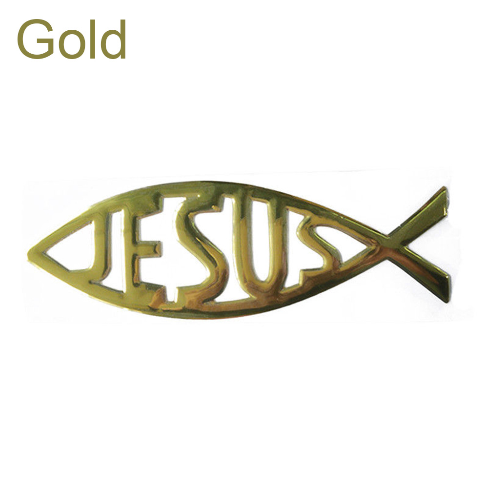 Car Stickers Decorative Motorcycle Stickers Christian Fish - Temu