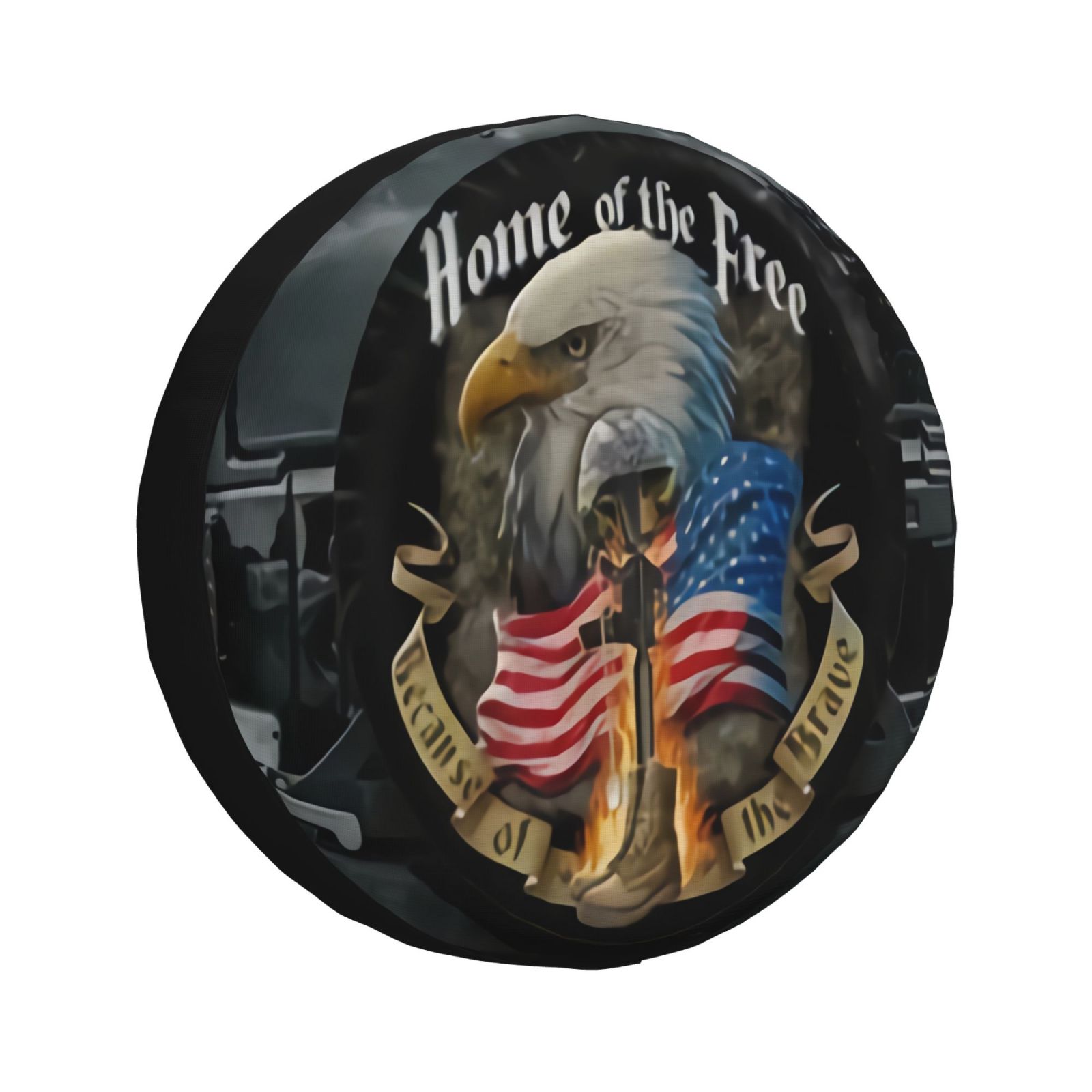 American Flag Eagle Tire Cover For Rv Trailer Accessories For Travel  Trailer Waterproof Sunscreen For Suv Camping Tire Wheel Cover Don't Miss  These Great Deals Temu