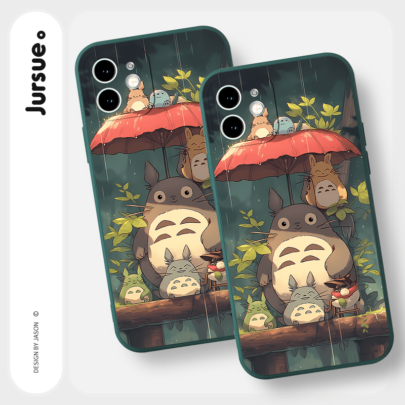 Studio Ghibli Totoro Kiki's Delivery Service Soft iPhone Cases Cover  Protector