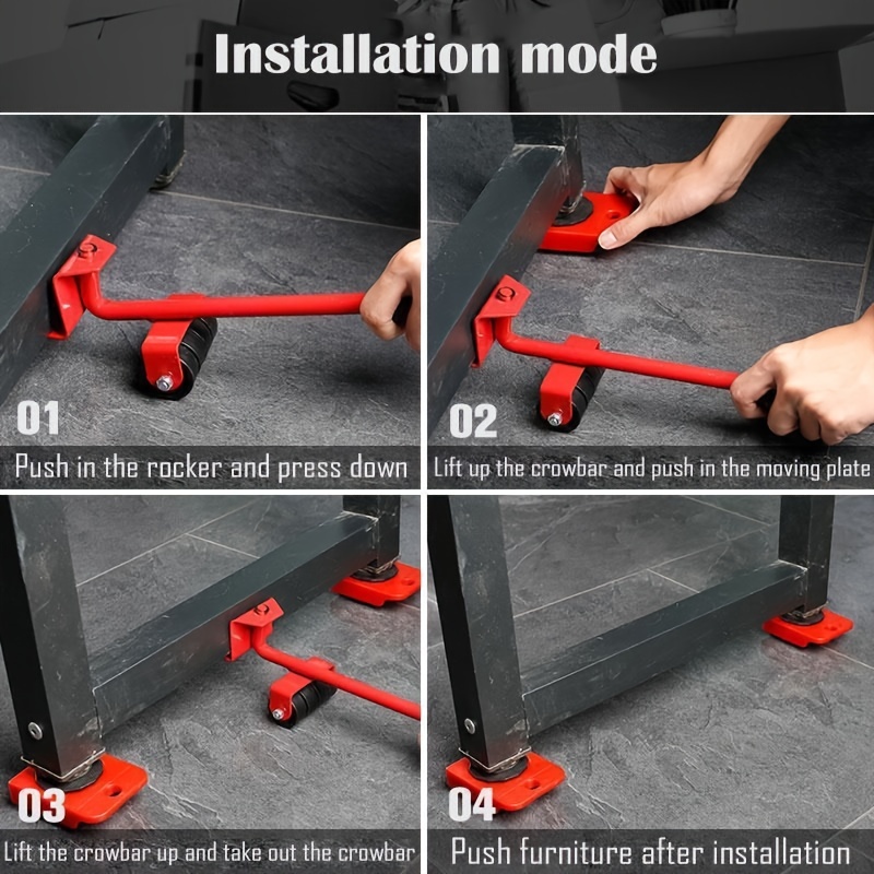 Furniture Sliders Lifter Appliance Movers Dolly Pads Slider - Temu