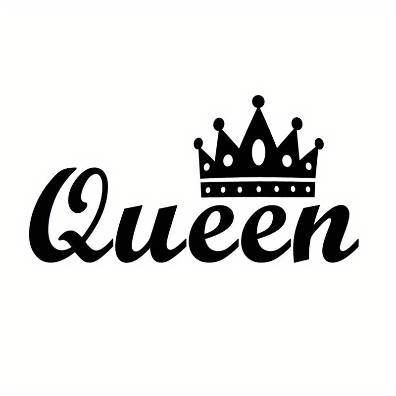 Funny Queen Vinyl Car Sticker Waterproof Decal Car Truck - Temu Canada