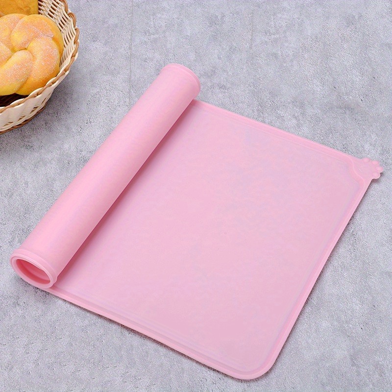 Dog Food Mat Silicone Paw Pattern Dog Feeding Mat Waterproof - Temu