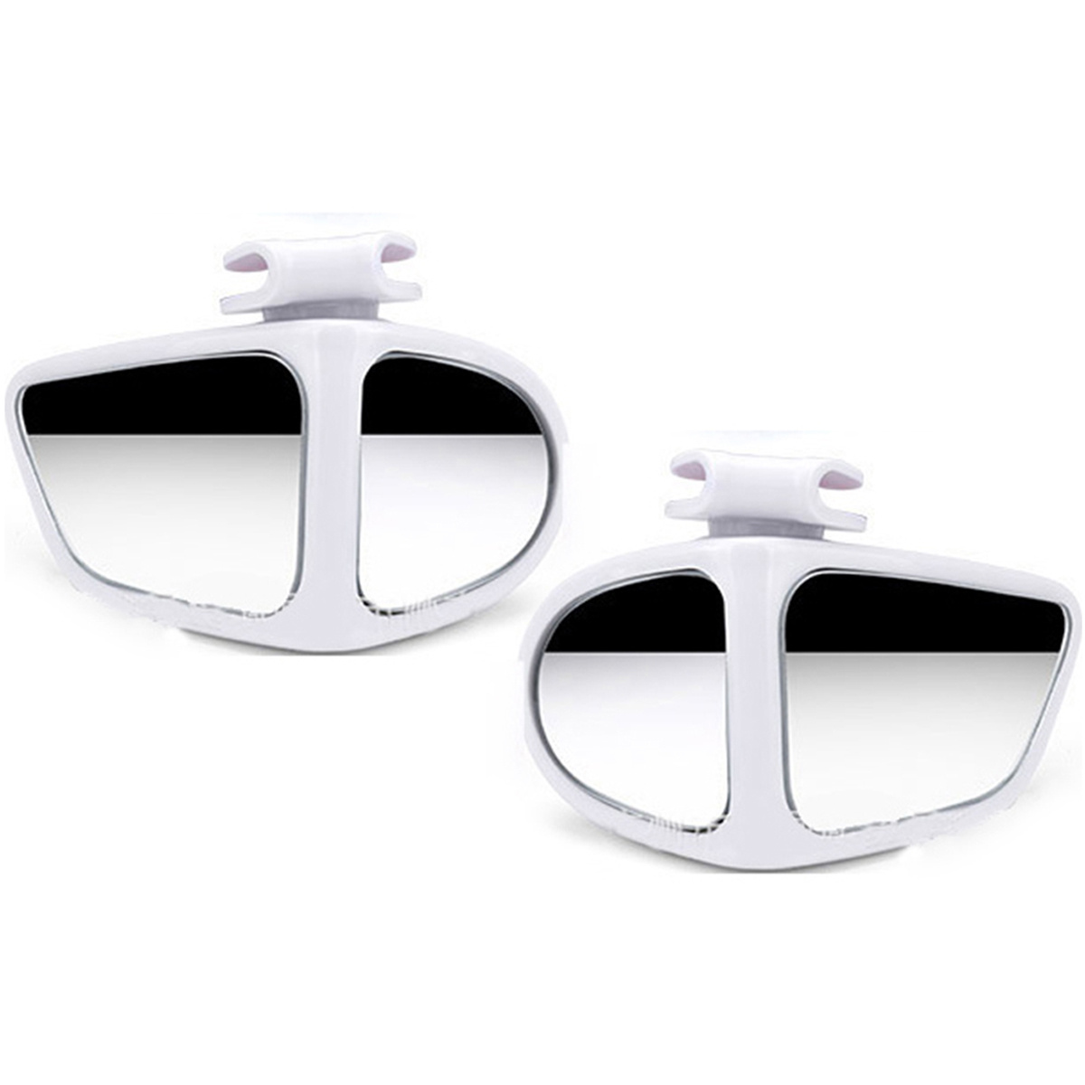 2pcs Car Blind Spot Convex Mirror Rear View Reversing Parking