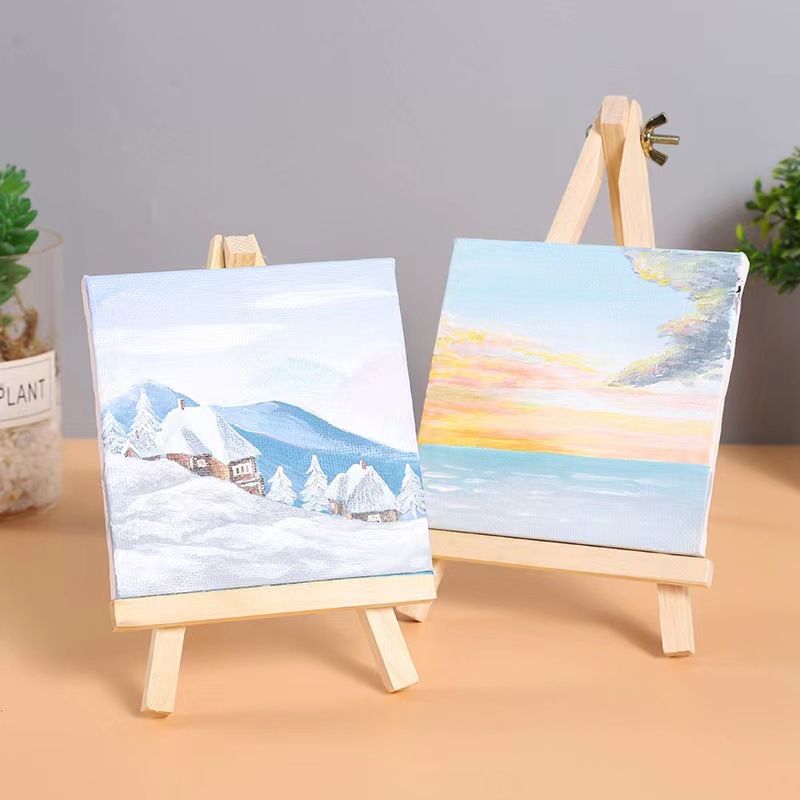 Tabletop Easel Art Easel Desktop Easel for Painting, Premium Wooden  Sketchbox Easel, Desktop Painting Easel for Student Artist Beginner