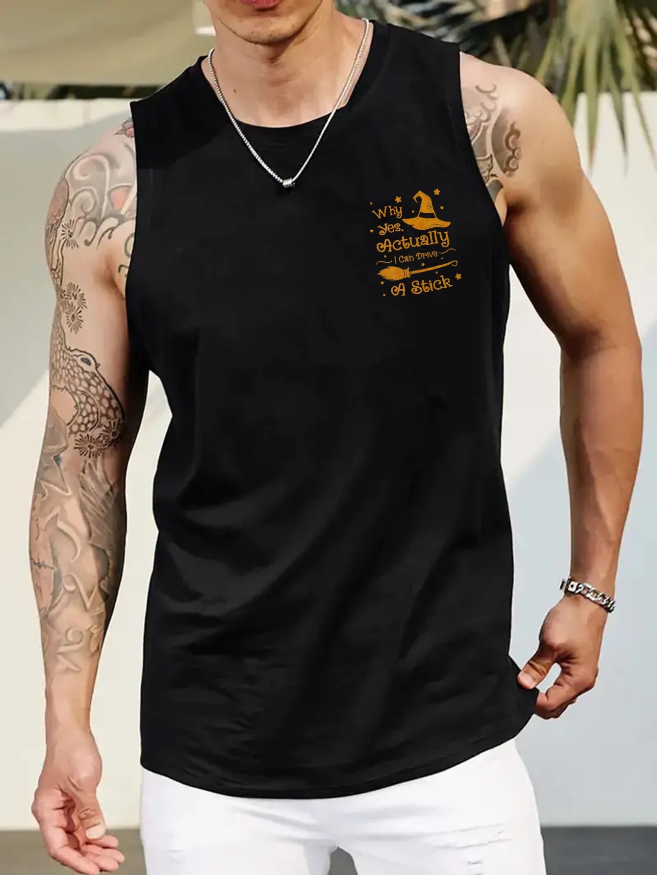 Men's Tank Top Vest Top Undershirt Sleeveless Shirt Plain Crew Neck Outdoor  Going out Sleeveless Clothing Apparel Fashion Designer Muscle 2023 - US  $12.49 in 2023