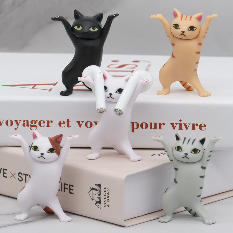 Pack of 5 Funny Cat Pens - Gift for any Crazy Cat Lady - PartiKraft