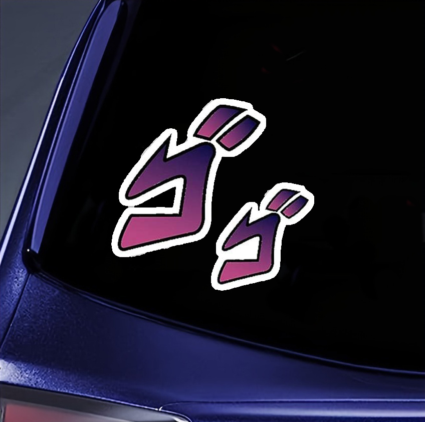 Jojo, (menacing) Sticker, Sticker Graphic, Auto, Wall, Laptop, Cell, Truck  Sticker For Windows, Cars, Trucks - Temu Austria