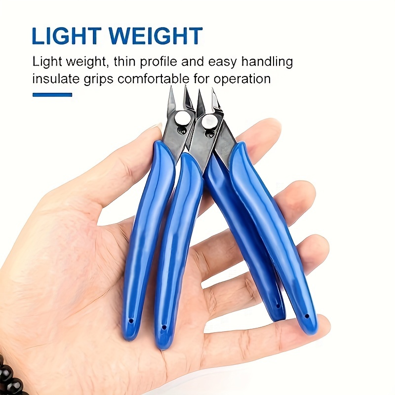 3.5inch Mini Diagonal Cutting Pliers Wire Cable Side Flush Cutter