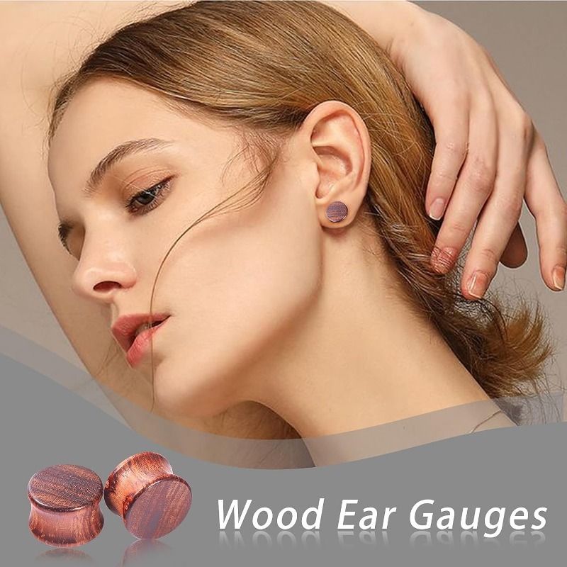 Wooden clearance ear stretchers