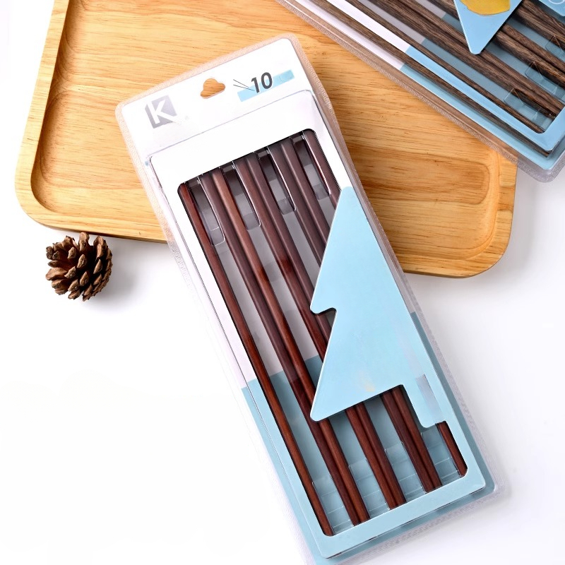 Chicken Wings Wooden Chopsticks - Home Luxury Solid Wood Tableware,  Non-slip And High Temperature Resistant Chopsticks - Temu