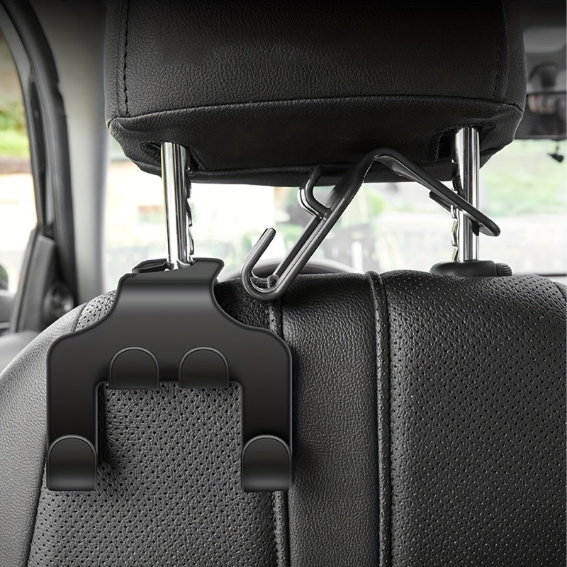 Multifunctional Hook for Car Seat Back, Multifunction Car Phone Holder With  Hook Car Back Hanging Mount Cup Storage (4PCS)