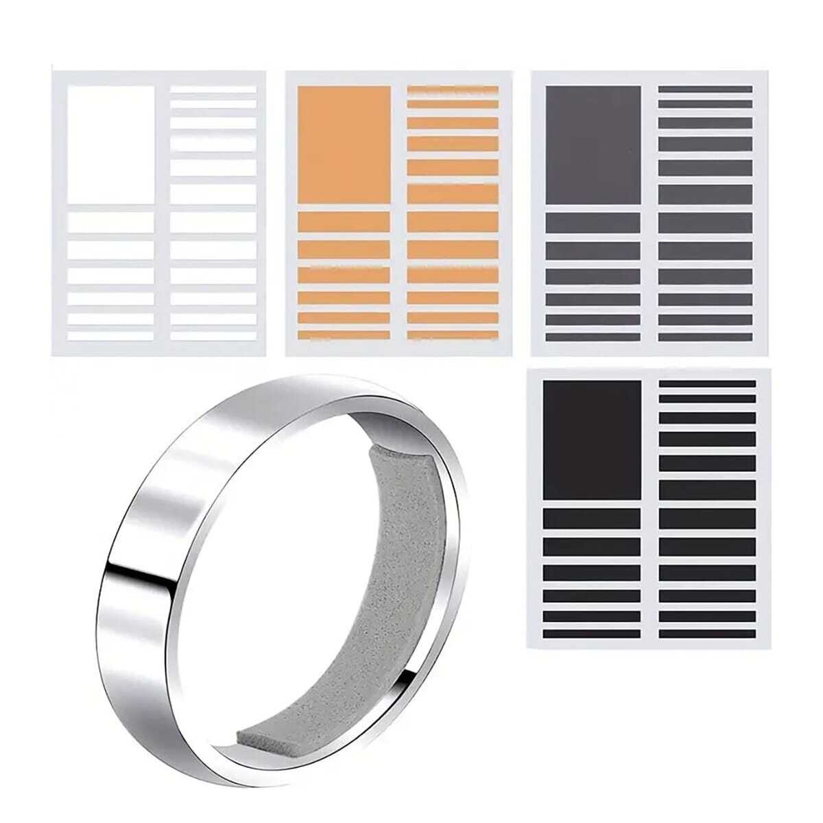 Ring Size Adjust Eva Invisible Sticker For Loose Rings - Temu
