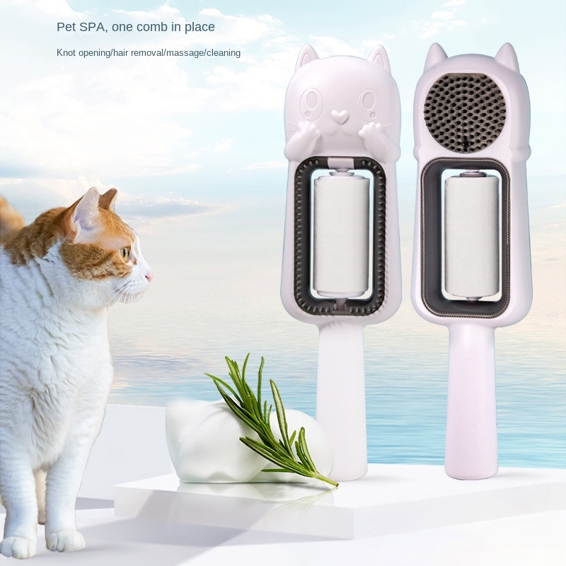 4 In 1 Multifunctional Hair Removal Brush Pet Dog Cat Hair Cleaner