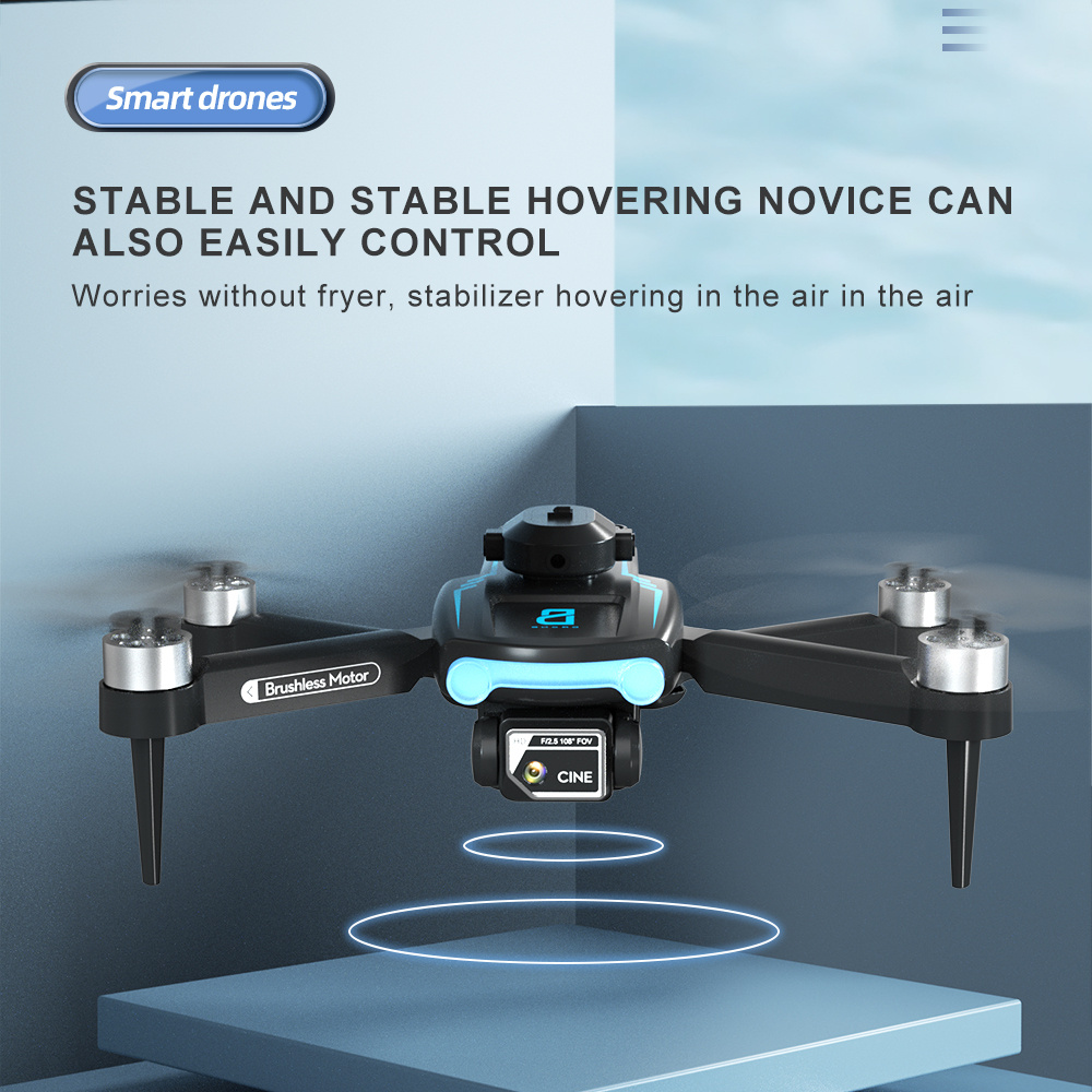 kohr f169 wifi fpv drone with hd dual camera drone professional height hold four side obstacle avoidance foldable quadcopter uav details 6