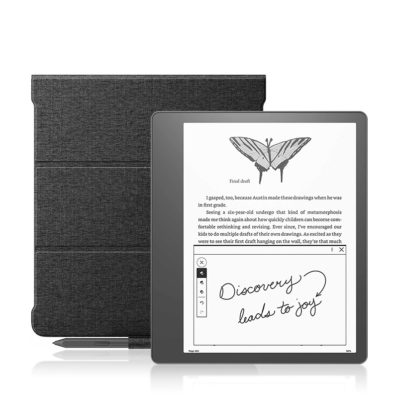 PU Smart Case For  Kindle Scribe 2022 10.2 Stand Cover With Pencil  Holder