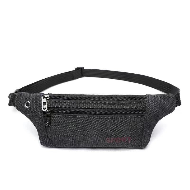 Mens Invisible Ultra Thin Canvas Waist Bag Multifunctional Sports Fanny  Pack For Outdoor Cycling Camping Hiking Running, Today's Best Daily Deals