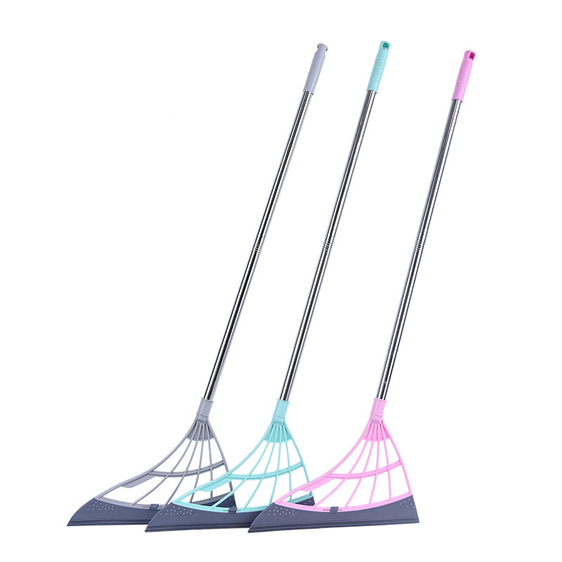 Silicone Floor Glass Squeegee Rubber Broom Sweeper Household Cleaning Tools