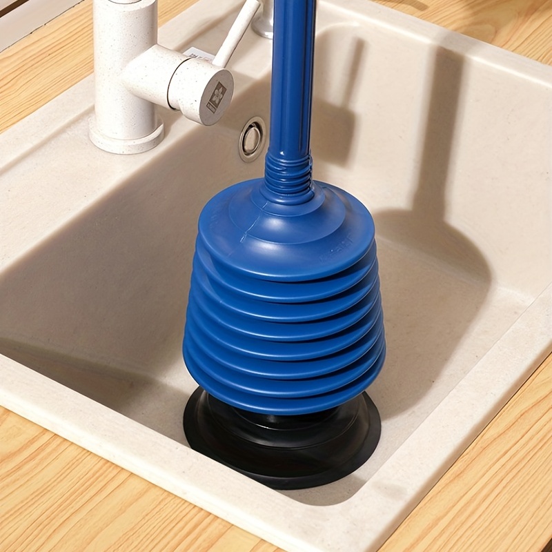 Toilet Plunger Drain Clog Remover With 4 Sized Suckers High - Temu