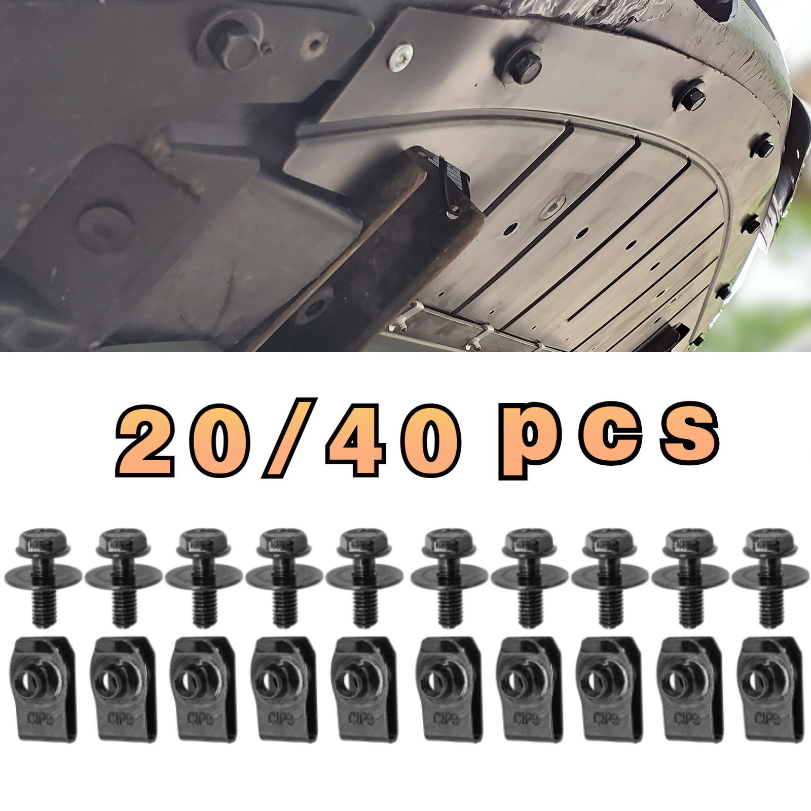 60 pièces 8mm UTV ATV pinces de garde-boue type poussoir pinces de fixation  à rivets de corps compatibles avec RZR Kawasaki , accessoires de voiture  boutons-pression - Temu France