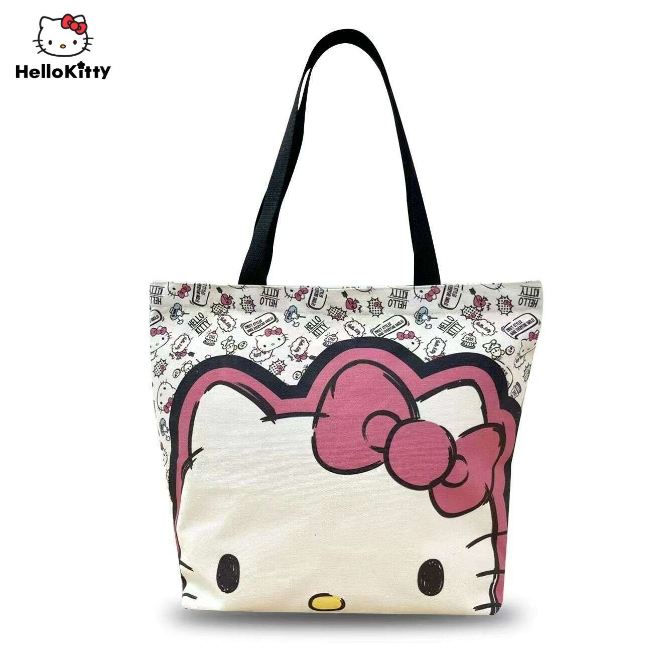 Hello Kitty Bag New Vintage Brown Womens Bag Cartoon Printed Luxury Handbag  Pillow Bags Korean Versatile Fashion Y2k 2023 - Bags & Luggage - Temu  Denmark