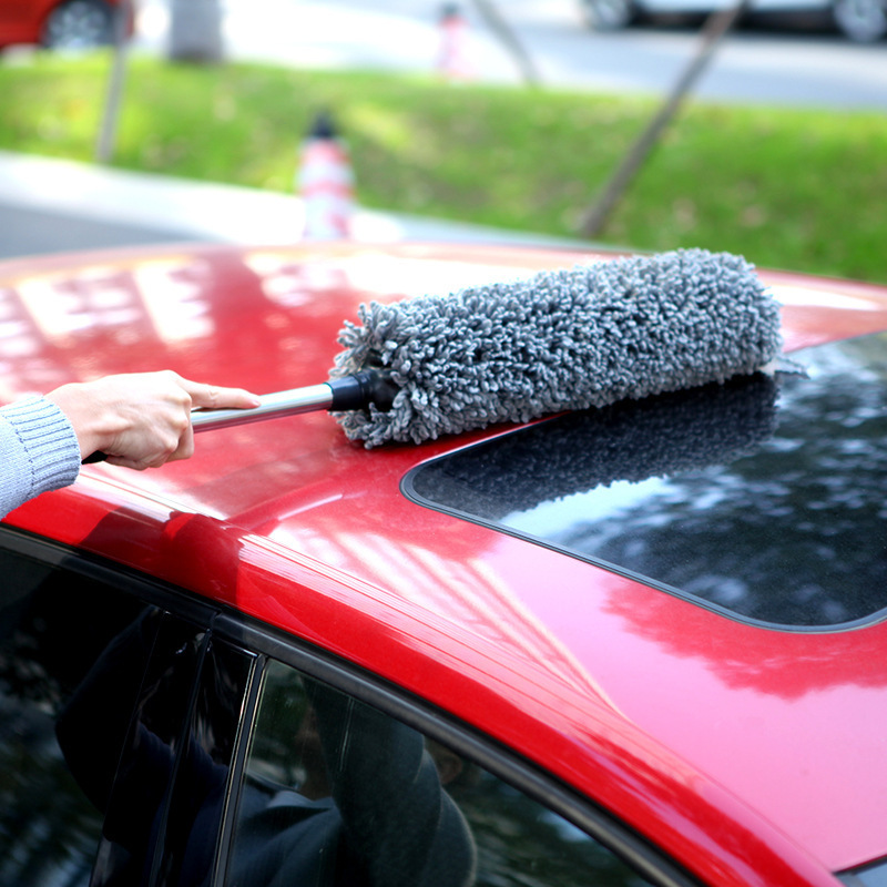 Car Duster Exterior Scratch Free,Soft Car Brush Kit for Car,Truck,SUV,RV  and for