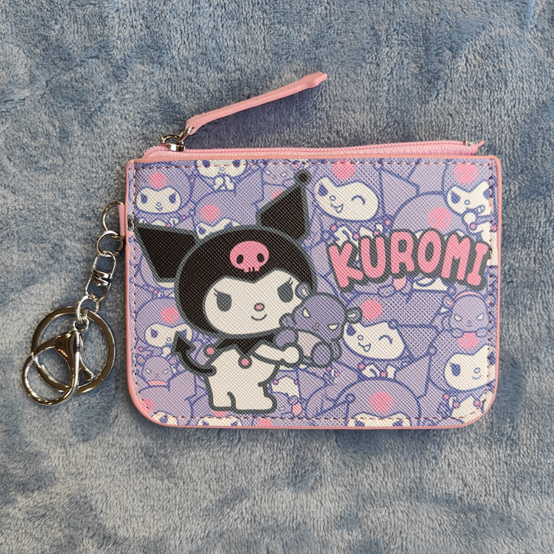 Miniso & Cute Coin Purse, Kuromi Melody Cinnamoroll Wallet, Kawaii