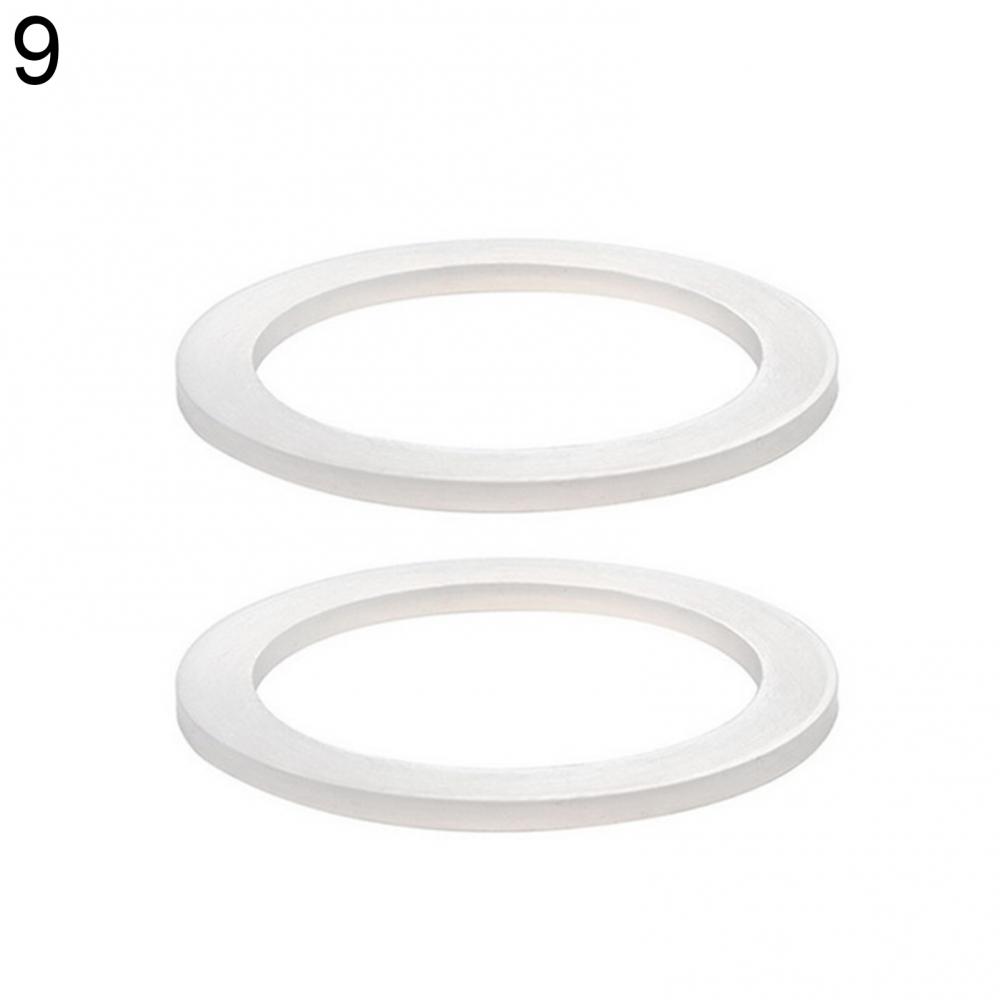 Silicone Gaskets (3 pc) & Filter for Stovetop Espresso Makers