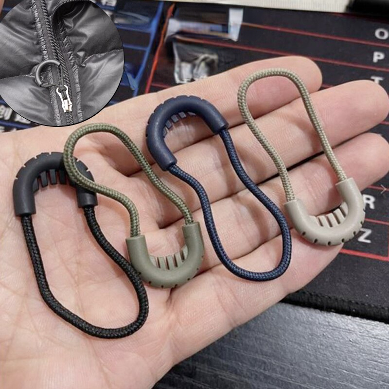 10pcs Zipper Pull Cord for Luggage Backpack Apparel Accessories DIY Sewing