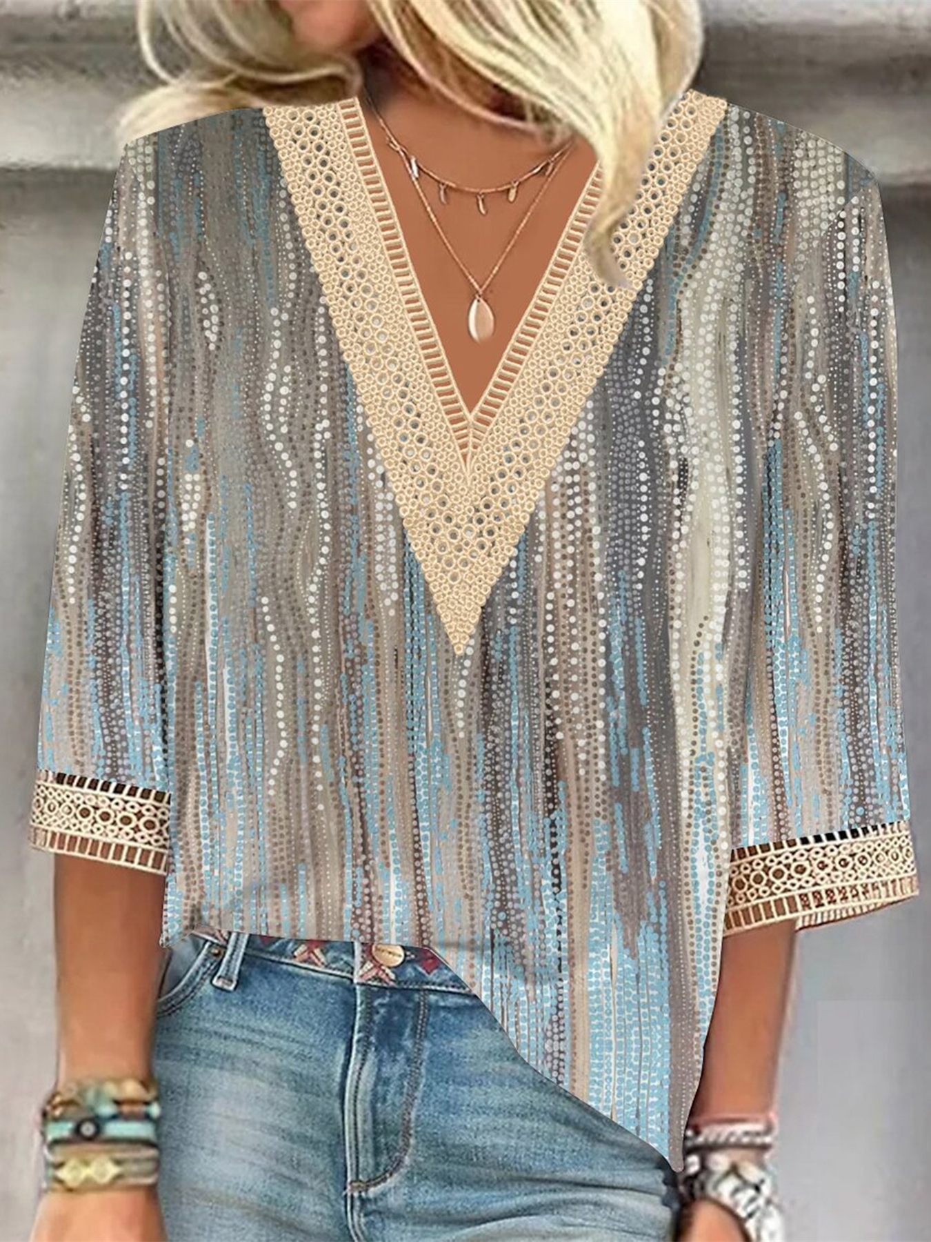 Blusa Casual De Verano Para Mujer, De Manga Corta