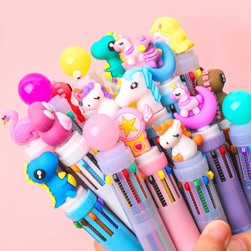 6pcs/lot 0.5mm Kawaii Cartoon Rabbit Gel Ink Pens School Office Writing  Supplies Stationery