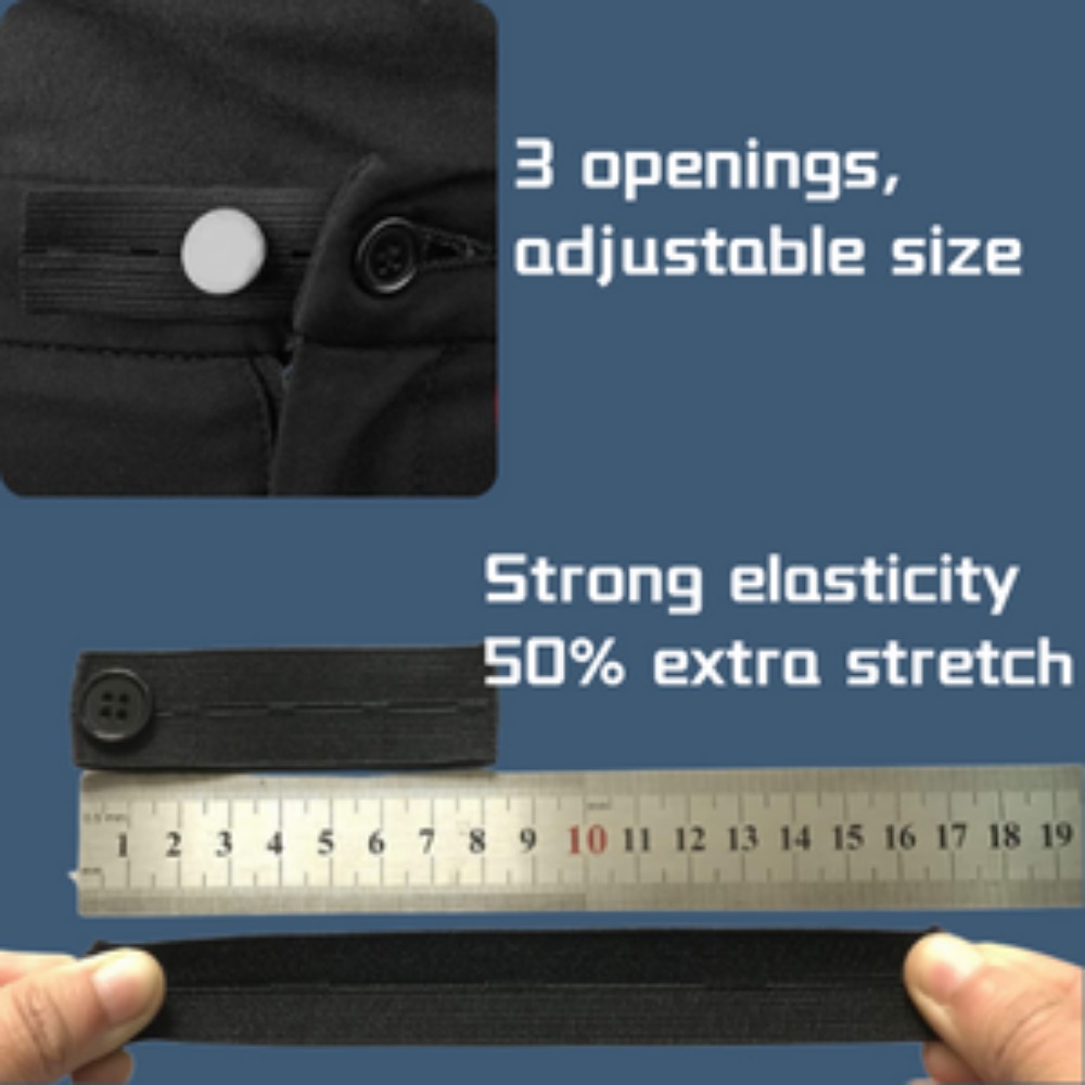 4 6packs Elastic Waist Extenders Premium Button Extender For Pants Pants  Extender For Maternity Adjustable Buttons Extender For Men And Women Waistband  Extenders Jean Pants Button Extender