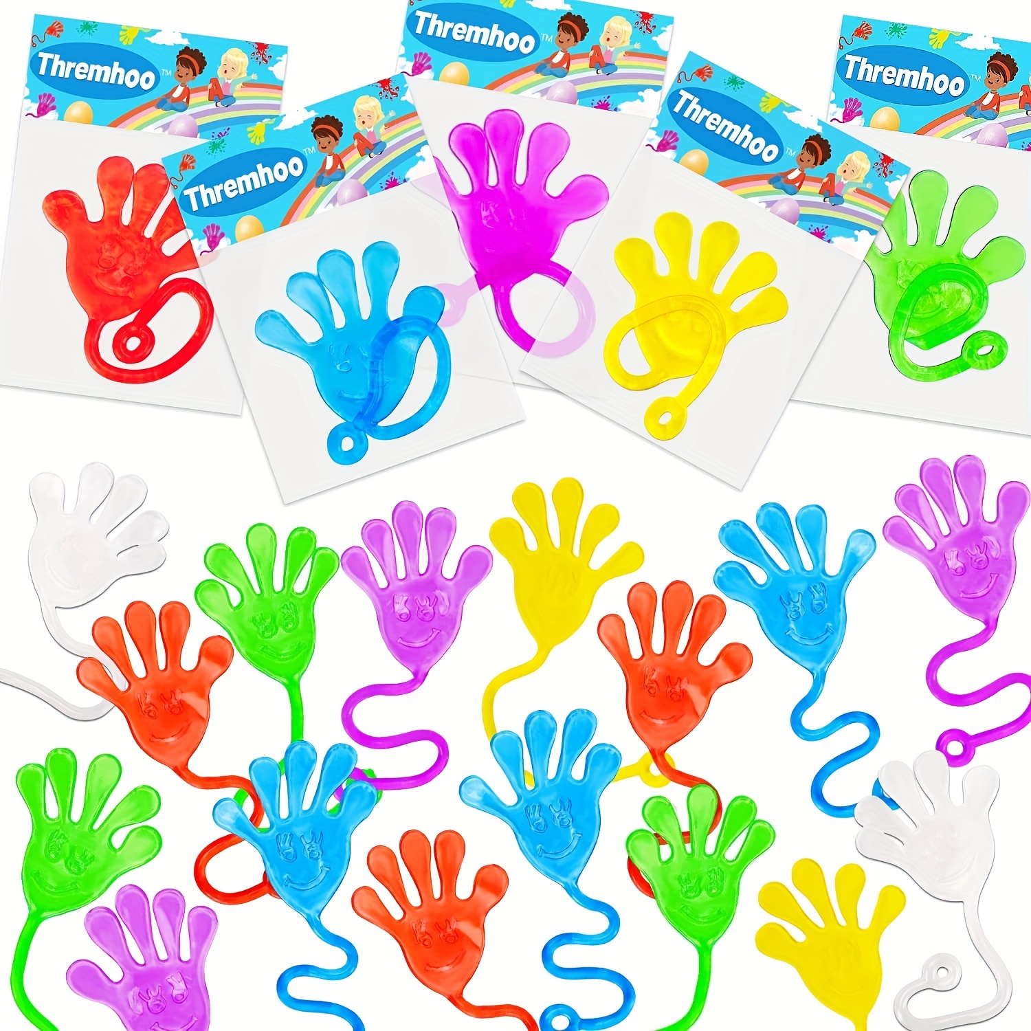 8 pezzi/set appiccicoso uomo appiccicoso parete appiccicoso scalatore Uomo  mani Giocattoli elastico dito Giocattoli per Bambini