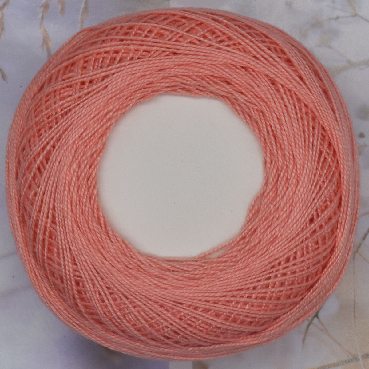 Pink Peach Knitting Cotton Yarn