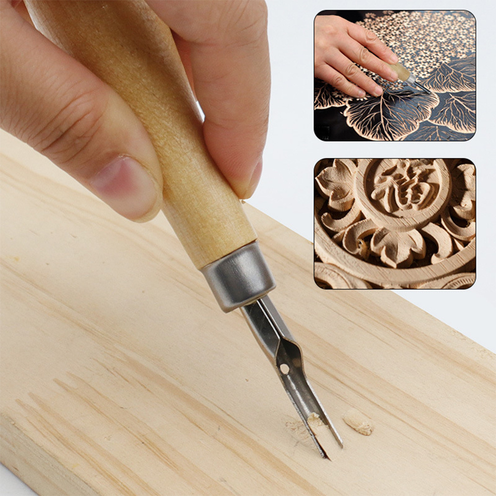 1 Practical Carving Knives Set Diy Portable Abs Linoleum - Temu